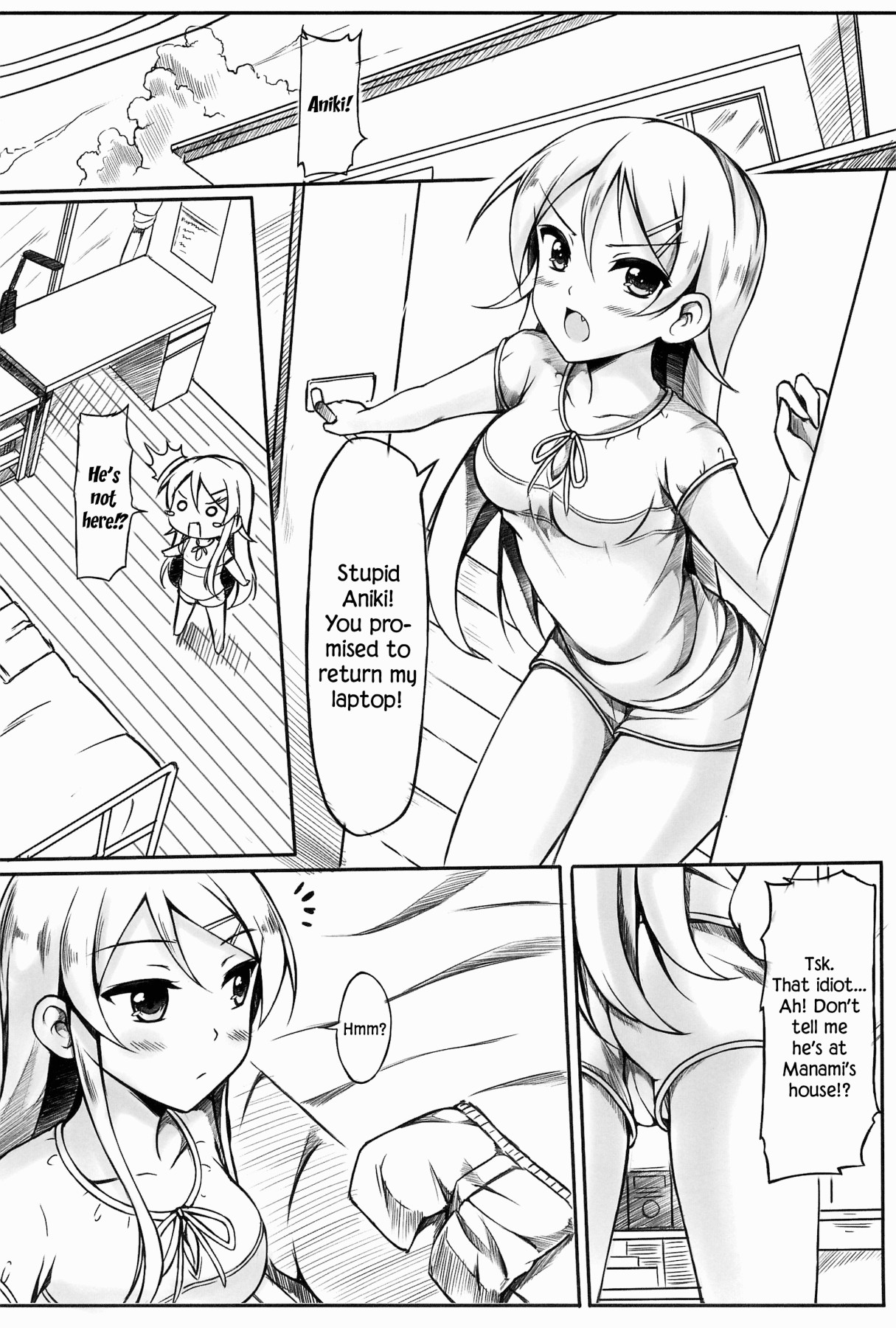 Hentai Manga Comic-I Want To Keep Teasing Kirino-chan!-Read-11